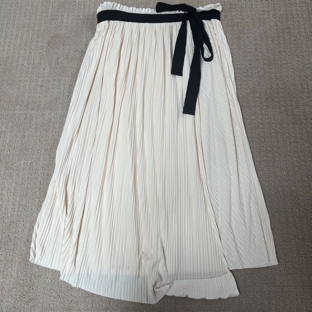 Zara cream skirt